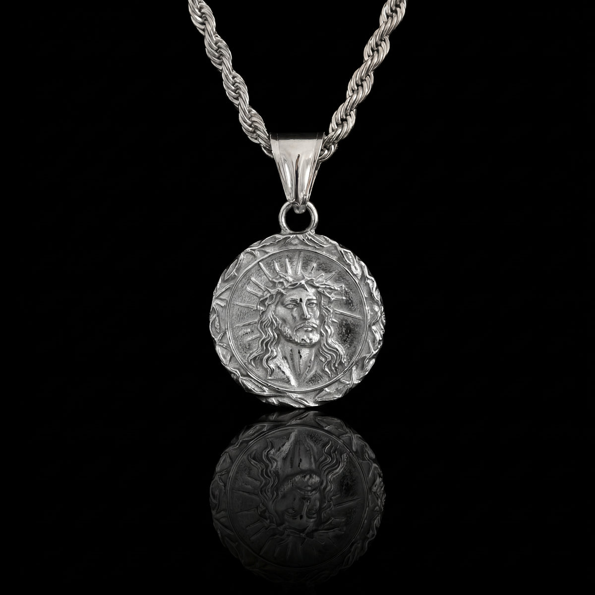 SILVER THE MESSIAH PENDANT