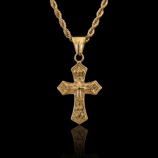 SILVER WAR CROSS PENDANT